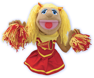 Cheerleader puppet