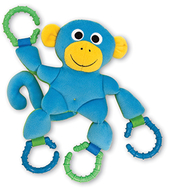 Soft grasping toys linking monkey