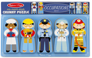 Mix match stack chunky puzzle  occupations