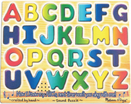 Sound puzzles alphabet