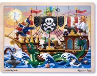 Pirate 48-pc wooden jigsaw puzzle