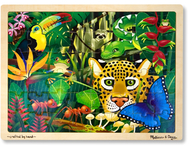 Rain forest 48-pc wooden jigsaw  puzzle