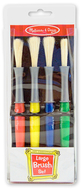 Large paint brushes set of 4