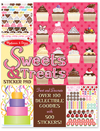 Sweets & treats sticker pad