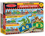 Alphabet express floor puzzle