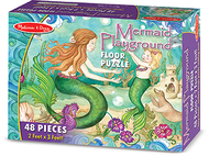 Mermaid playground floor puzzle  48 pcs