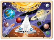 Space voyage 48-piece wooden jigsaw  puzzle