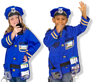 Police officer costume set