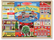 Town blocks play set
