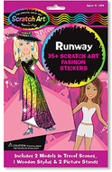 Fashion sticker sets runway