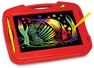 Scratch art portable light box