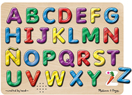 Spanish alphabet sound puzzle 27pcs