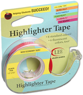Removable highlighter tape pink