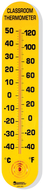 Classroom thermometer 15h x 3w  fahrenheit/celsius