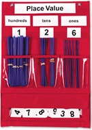 Counting & place value pocket chart