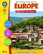 World continents series europe