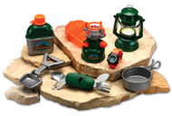 Pretend and play camp set