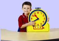 The primary time teacher 12 hour  teaching clock