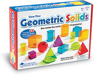 View thru geometric solids