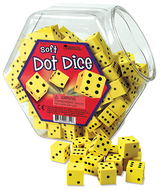 Hands on soft dot dice