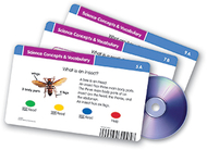 Science concepts & vocabulary cd  radius card set for ell