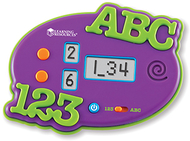 Abcs & 123s electronic flash card