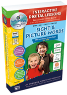 Sight & picture words big box  interactive whiteboard lessons