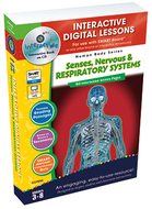 Senses nervous respiratory systems  interactive whiteboard lessons