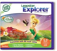 Tinker bell and the lost treasure  leapfrog leapster explorer game