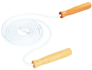 Jump rope cotton 7wood handle