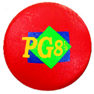 Playground ball 8-1/2 red