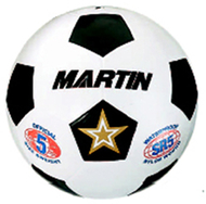 Soccer ball white size 3 rubber  nylon wound