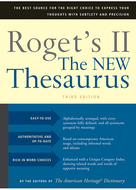 Rogets ii the new thesaurus third  edition hardbound
