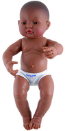 Hispanic boy anatomically correct  newborn doll