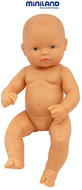 Newborn baby doll white girl  12-5/8l
