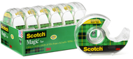 Scotch magic tape 1/2 x 650 6 pack