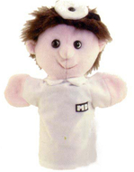 Puppets machine washable doctor
