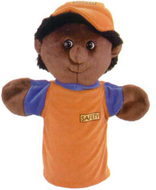 Puppets machine washable  construction worker