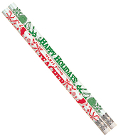 1dz happy holidays from your  teacher pencils