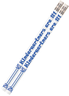 Kindergartners are #1 12pk  motivational fun pencils