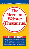 Merriam websters thesaurus paperbck