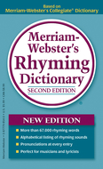 Merriam webster rhyming dictionary  paperback