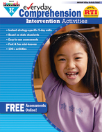 Everyday intervention activities  for comprehension gr k