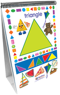 Exploring shapes 10 double sided  curriculum mastery flip charts
