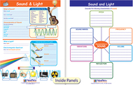 Sound & light visual learning guide  science gr 3-5