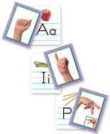 Resource bundles american sign  language alphabet cards