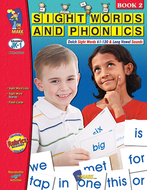 Sight words phonics book 2 gr pk-1