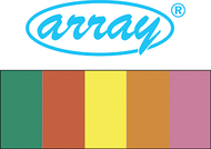 Array card stock brights assorted  colors