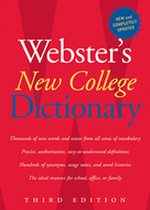 Websters new college dictionary 3rd  edition