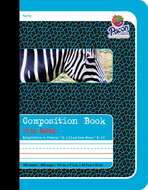 Composition books 1/2in ruled